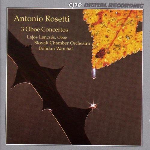 LAJOS LENCSES - Oboe Concerti Music CD