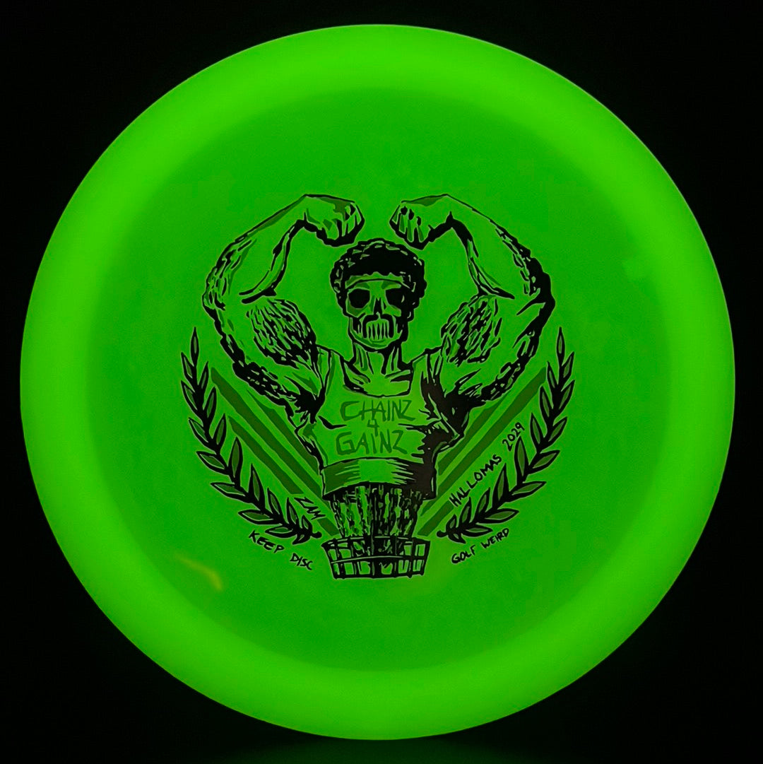 Nocturnal Phoenix - "Chains 4 Gains" by ZAM Keep Disc Golf Weird