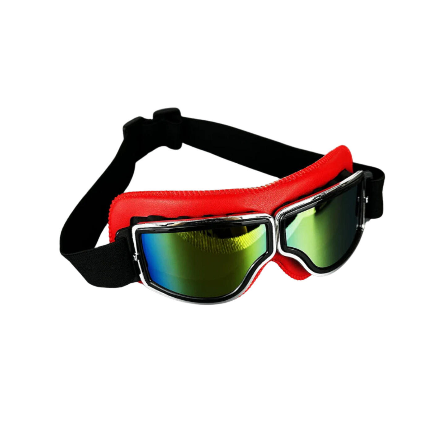 Vintage Leather Motorcycle Goggles