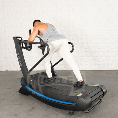 Commercial Self Powered Curve Treadmill - Muscle D Fitness - Standalone