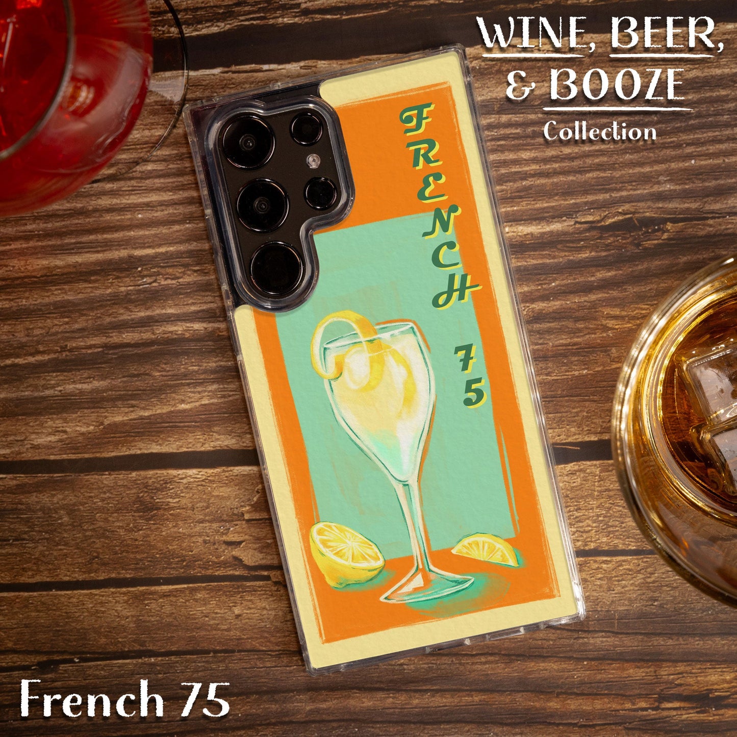 Wine, Beer, & Booze HD Samsung Galaxy S23 Phone Case