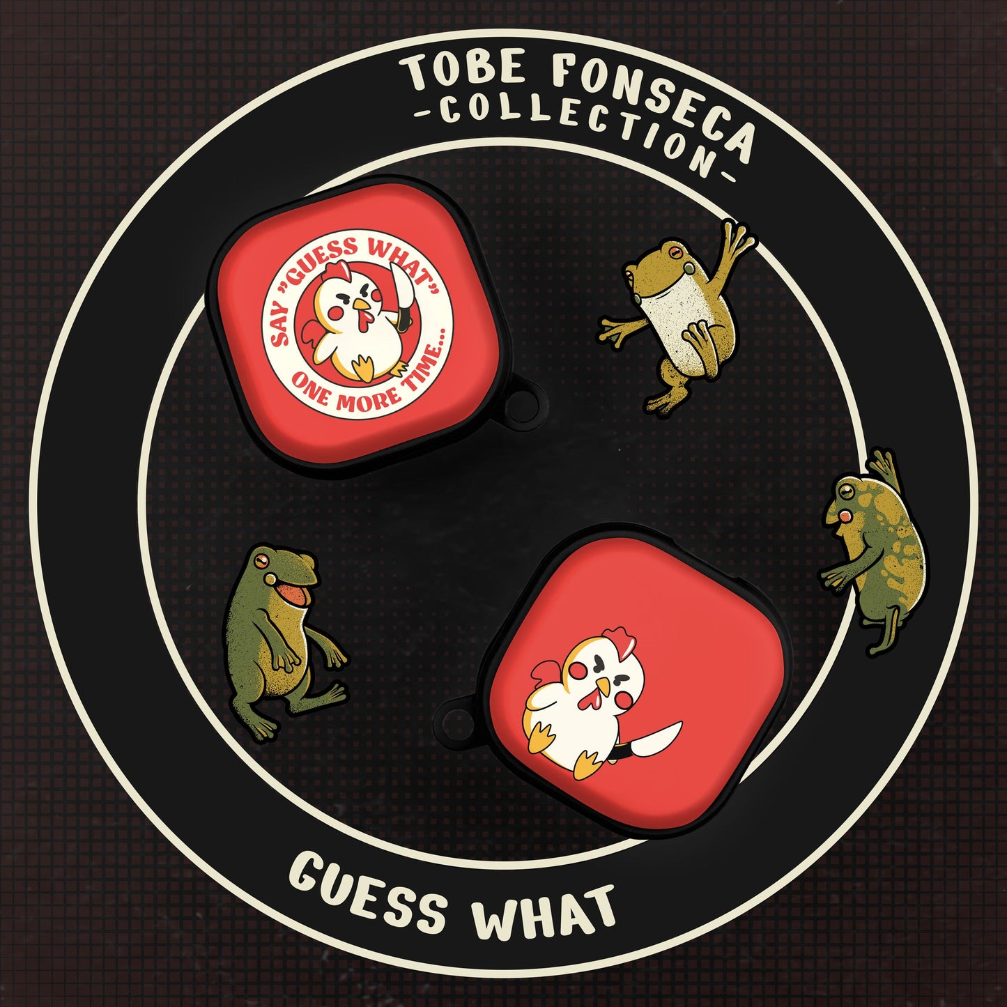 Affinity Bands X Tobe Fonseca HDX Samsung Galaxy Buds Pro & Buds Live Case Cover