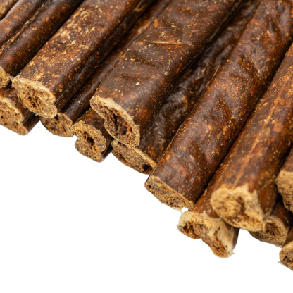 All-Natural Beef Sausage Dog Treats – Premium Chews Packed with Protein & Nutrients – 6 Inches (25/Case)