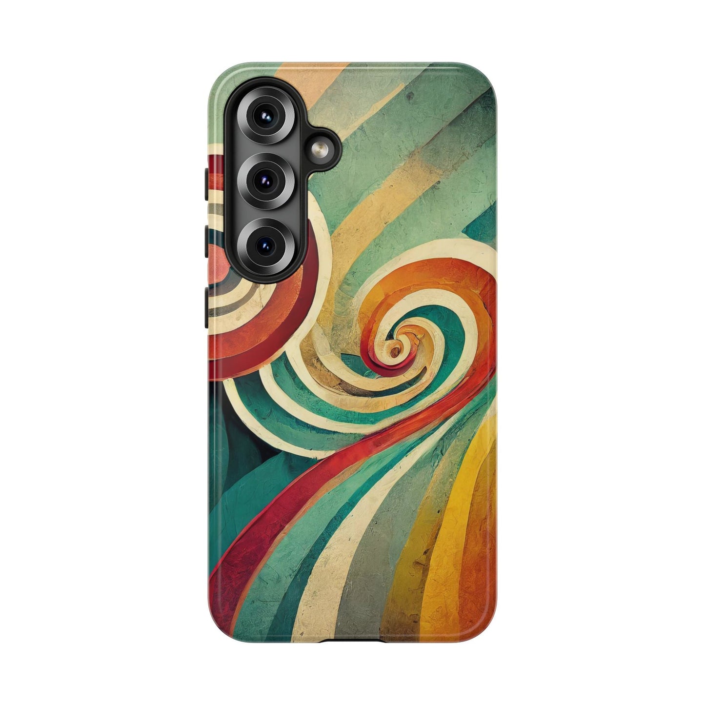 Colorful Swirl Tough Phone Case