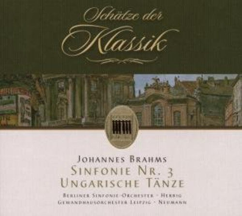 J. BRAHMS - Symphony No.3 Hungarian Dances Music CD