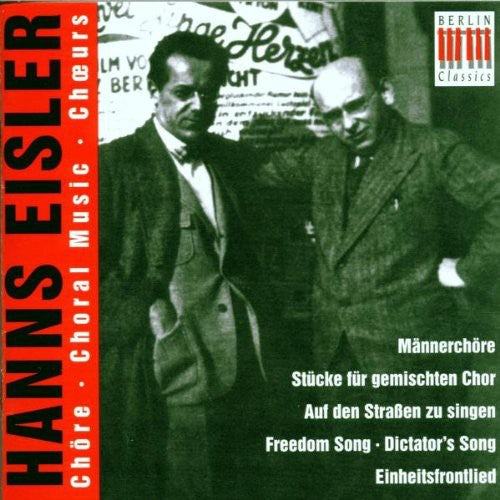 H. EISLER - Choral Music [CD]