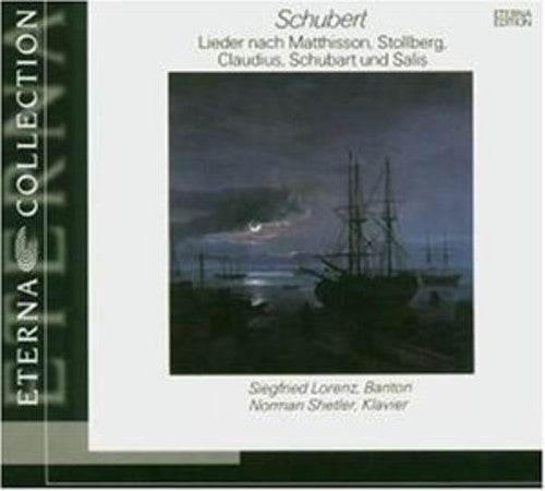 F. SCHUBERT - Lieder to Texts By Various P Music CD