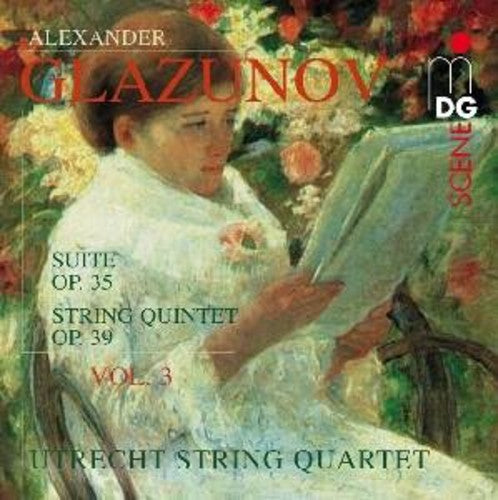 A. GLAZUNOV - String Quartets Op. 35 / String Quintet Op. 39 [CD]