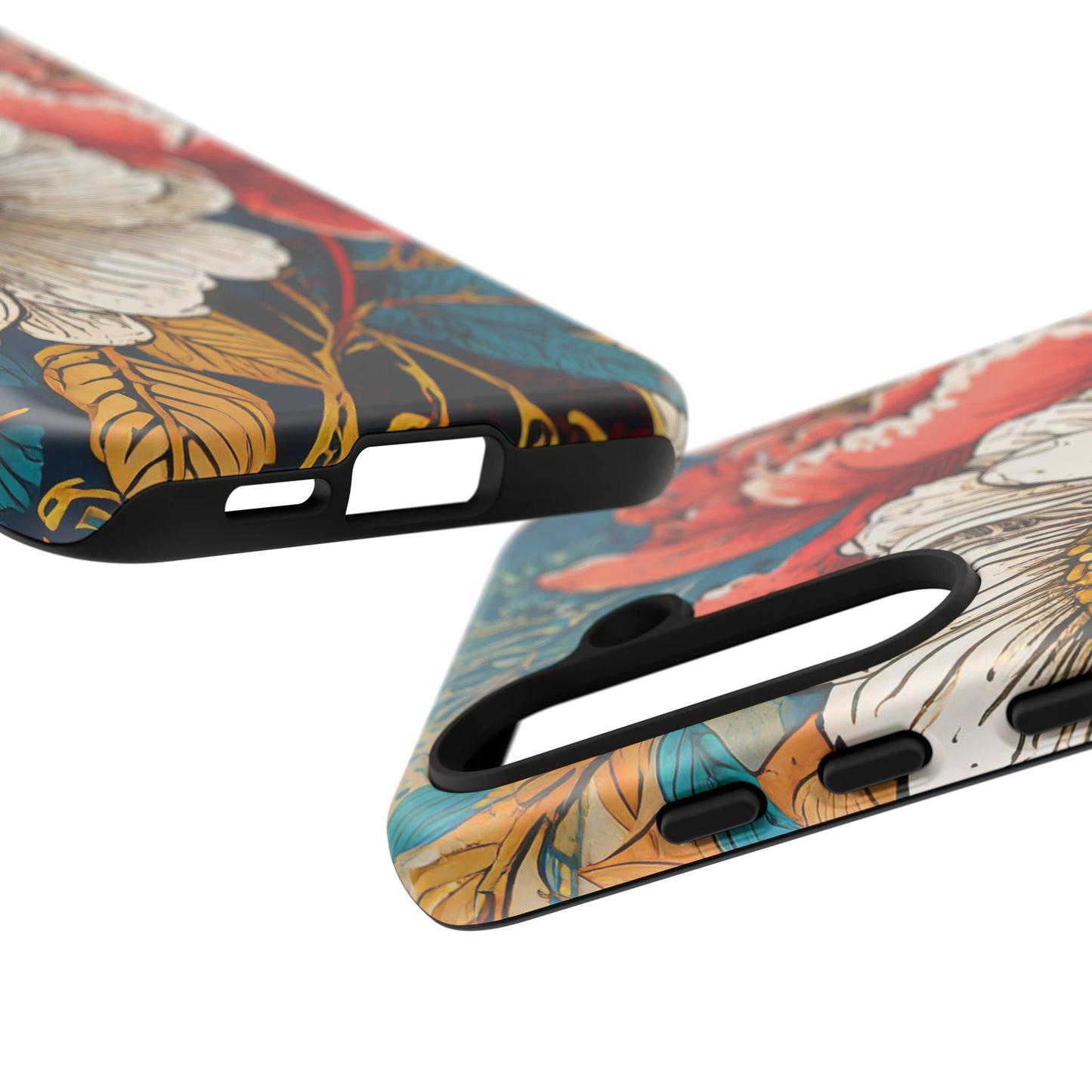 Artistic Floral Tough Phone Case