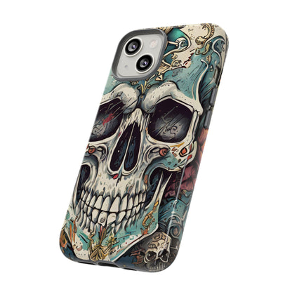 Abstract Skull Tough Phone Case