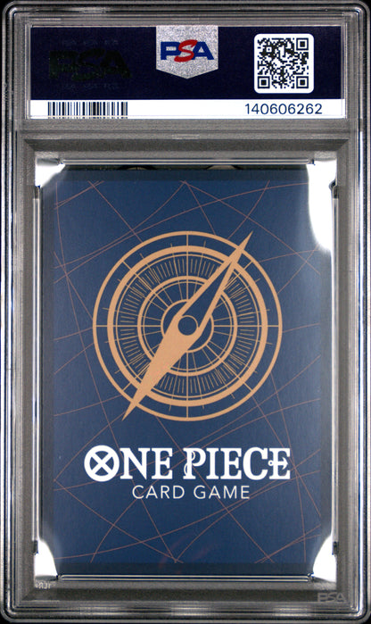 Graded 2025 One Piece EB02 Sanji & Pudding #035 Extra Booster Anime 25th Collection Trading Card Game PSA 10 Gem Mint