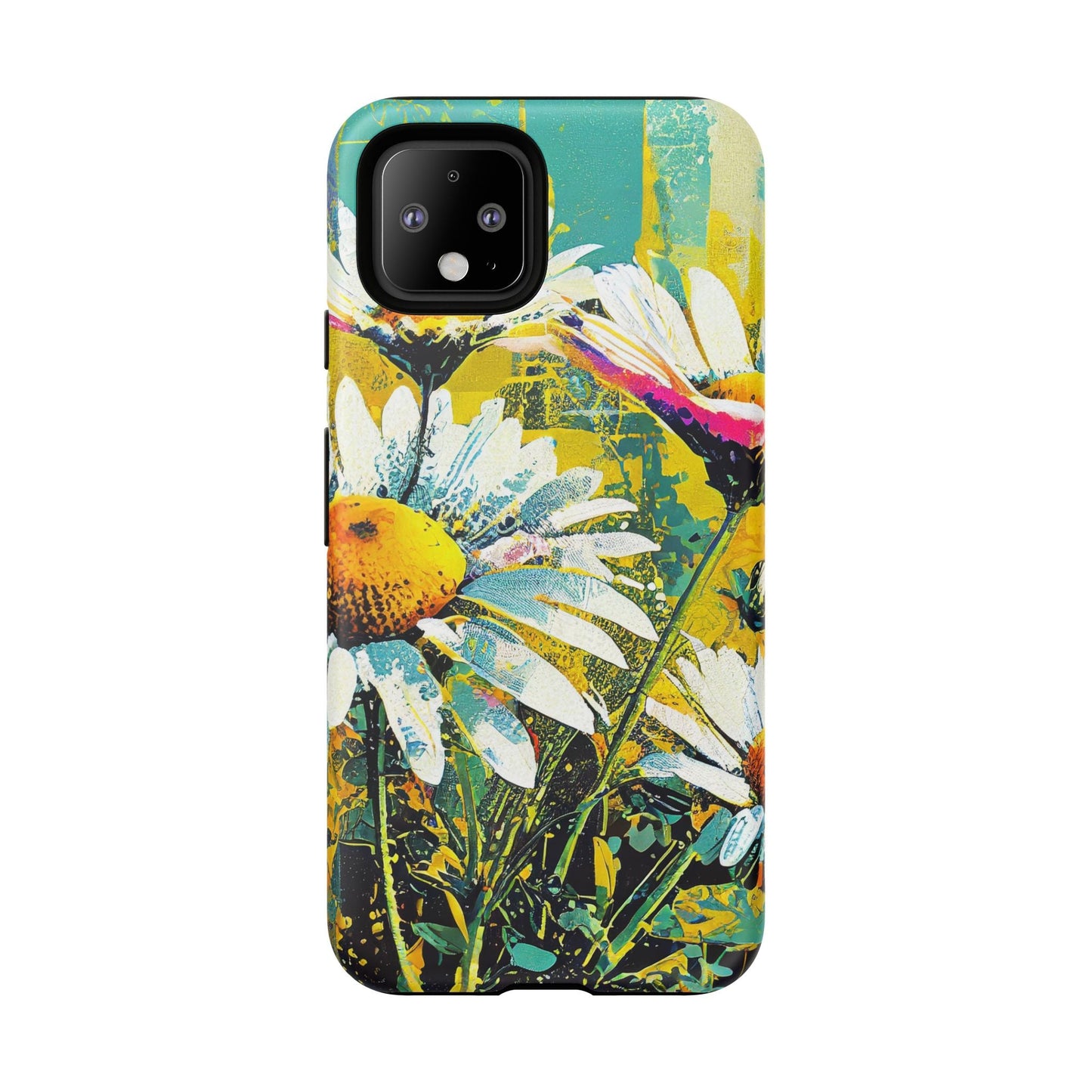 Colorful Daisy Floral Tough Phone Case