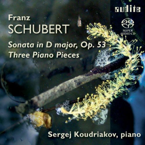 Schubert / Koudriakov - Three Piano Pieces Music CD