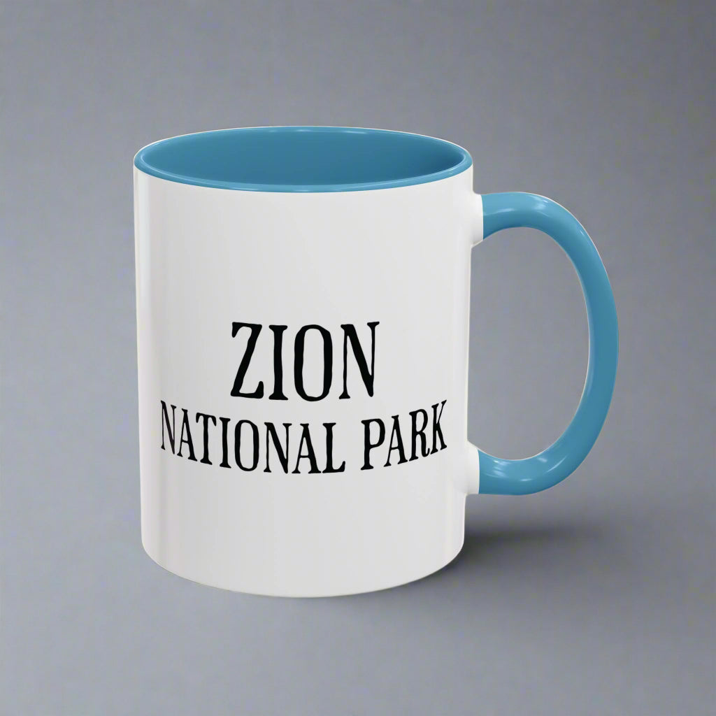 Zion National Park Mountain Lion Colored Coffee Mug 11oz 15oz