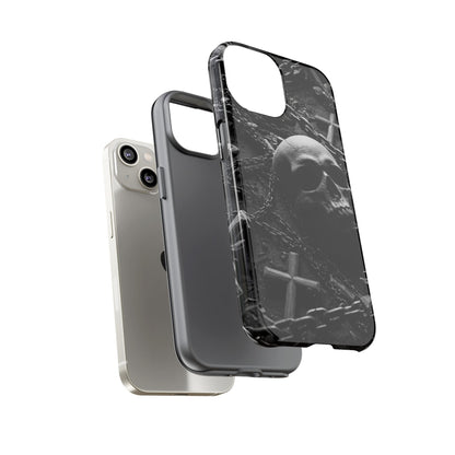 Gothic Skull Tough Phone Case