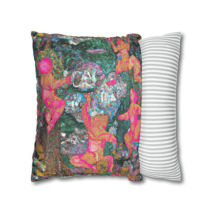 Cezanne's Dancing Bears Micro Suede Pillow Case