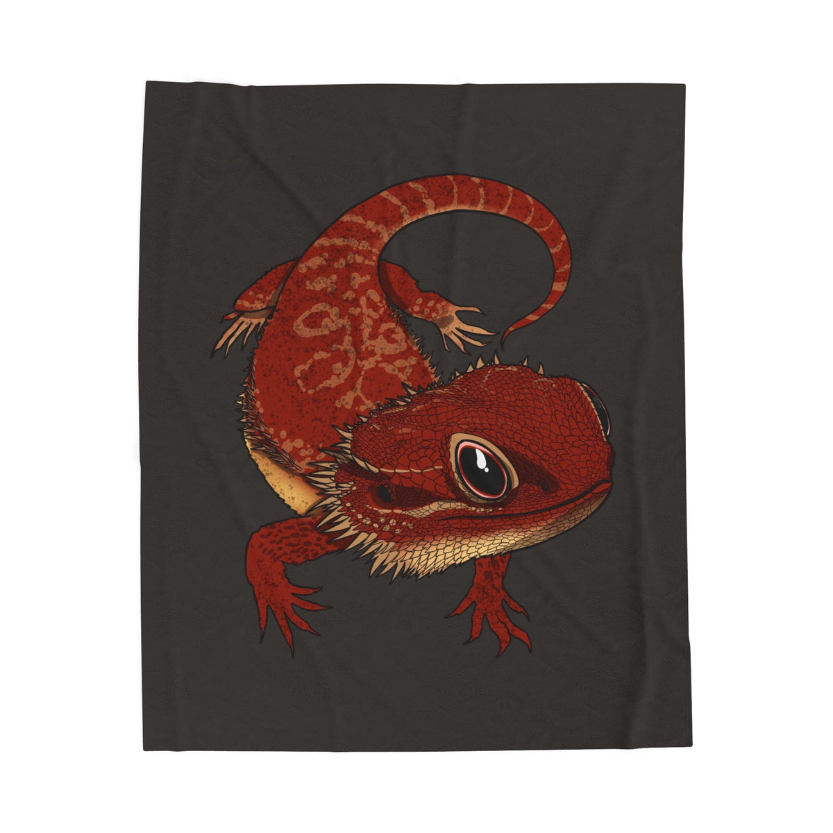 Red Bearded Dragon Throw