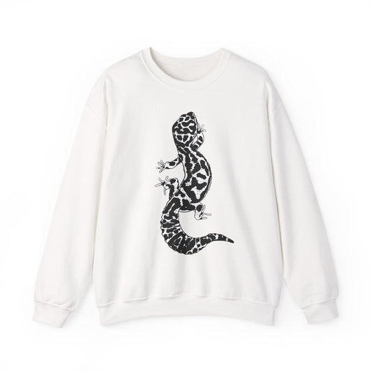 Inked Leopard Gecko Classic Crewneck Sweatshirt