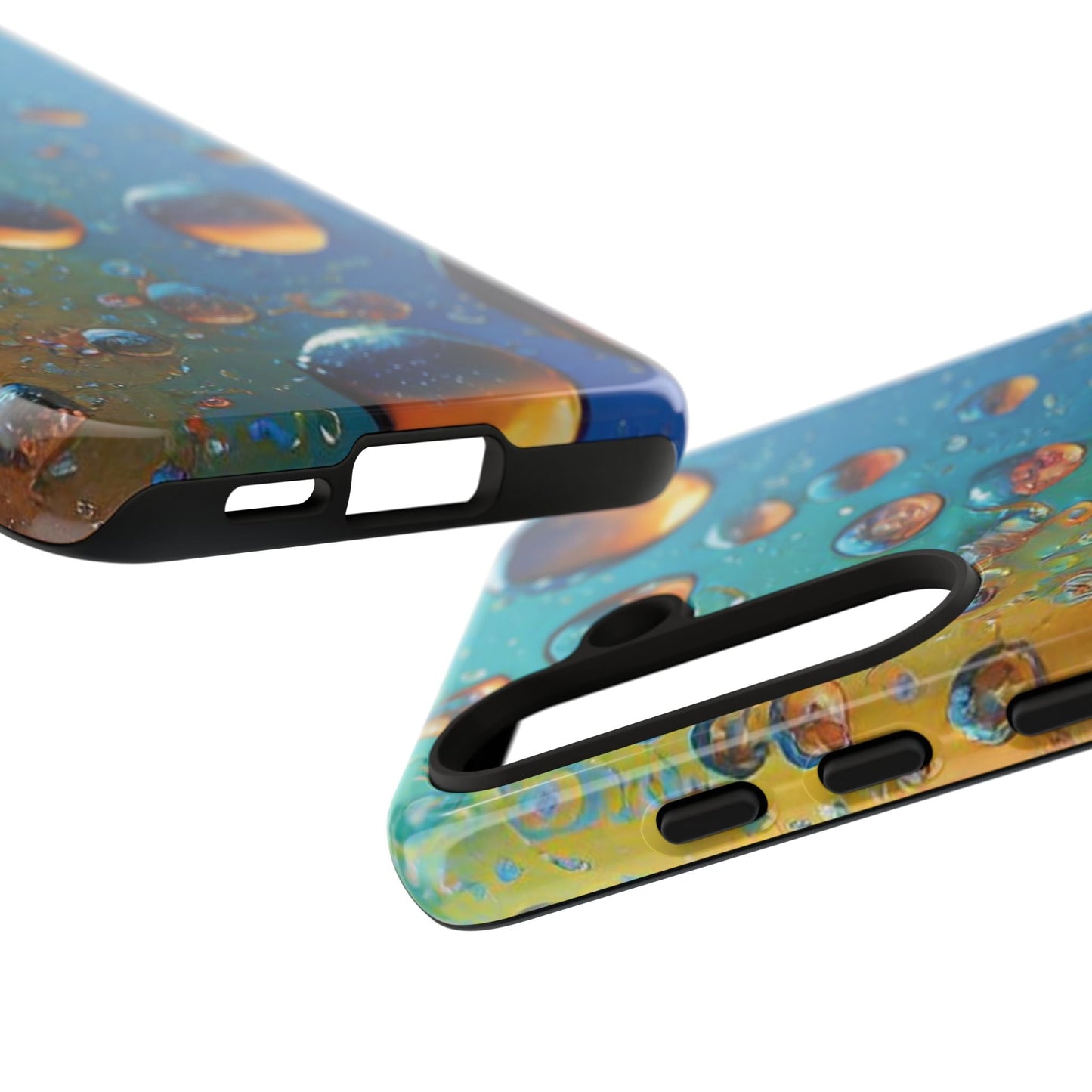 Colorful Water Droplets Tough Phone Case