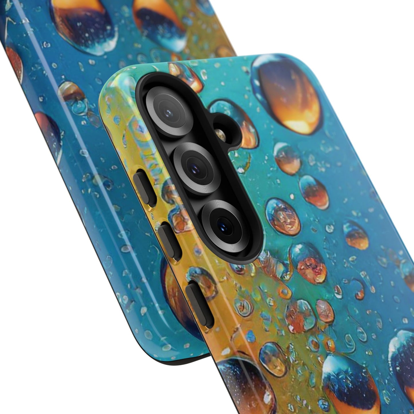 Colorful Water Droplets Tough Phone Case