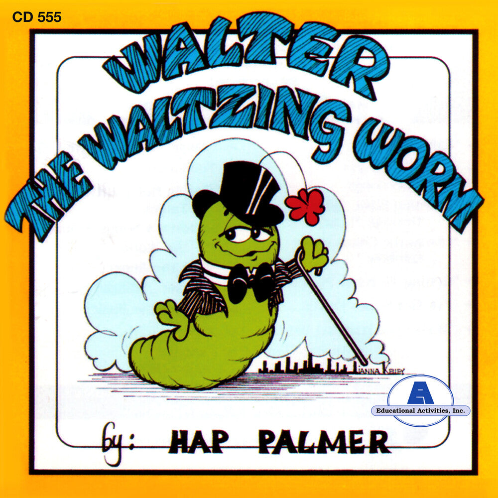 Hap Palmer - Walter the Waltzing Worm [CD]