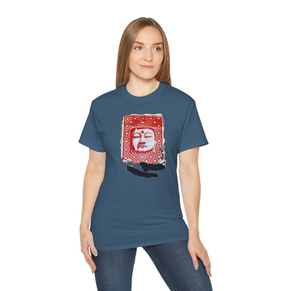 Fine Art Buddha Tablet Print Unisex Ultra Cotton Tee