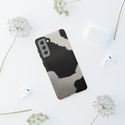 Stylish Cow Print Tough Phone Case