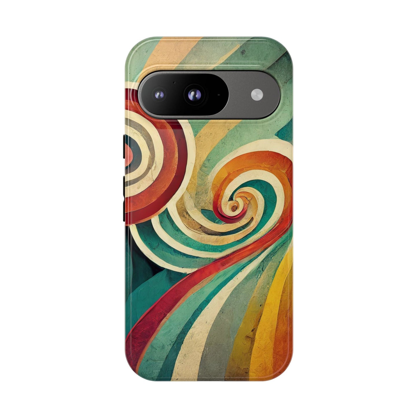 Colorful Swirl Tough Phone Case