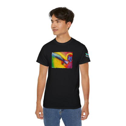 Surf is My Buddha Tablet Print Unisex Ultra Cotton Tee