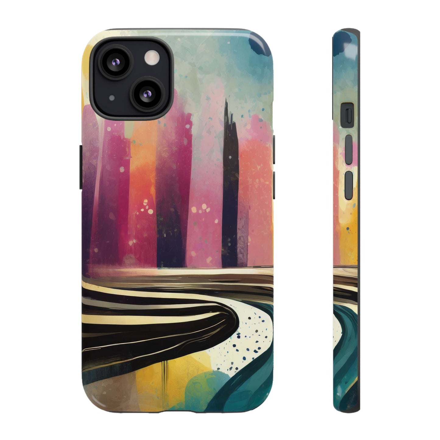 City Skyline Vibrant Tough Phone Case