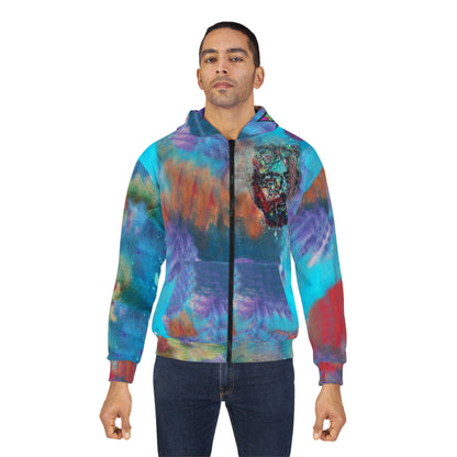 Micro-Doze Smurf Cloud Zip-Hoodie