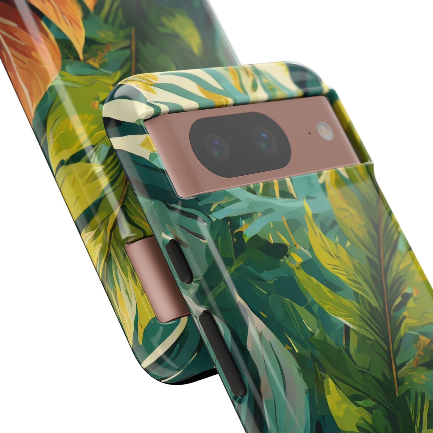Tropical Leaf Tough Phone Case