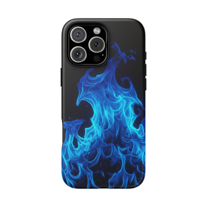 Blue Flames Tough  Phone Case