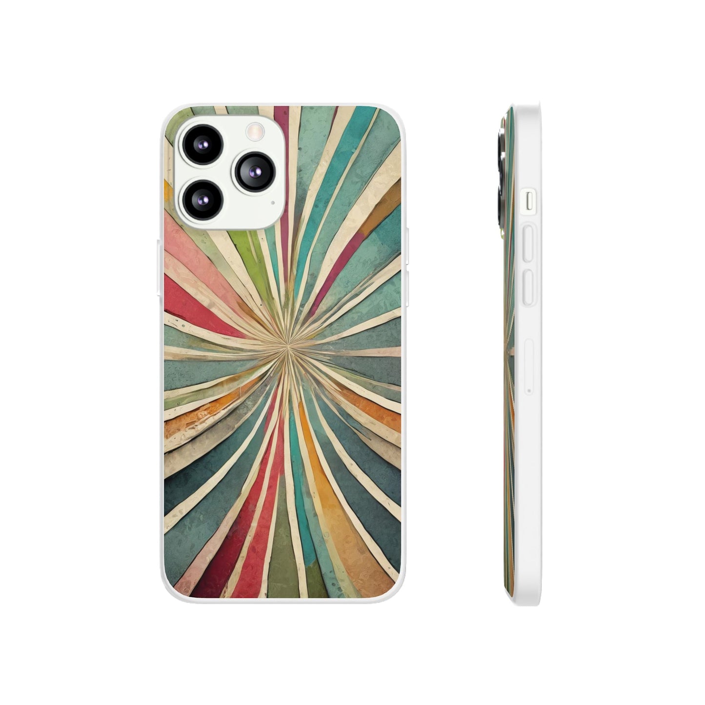 Vibrant Rainbow Flexi Phone Case