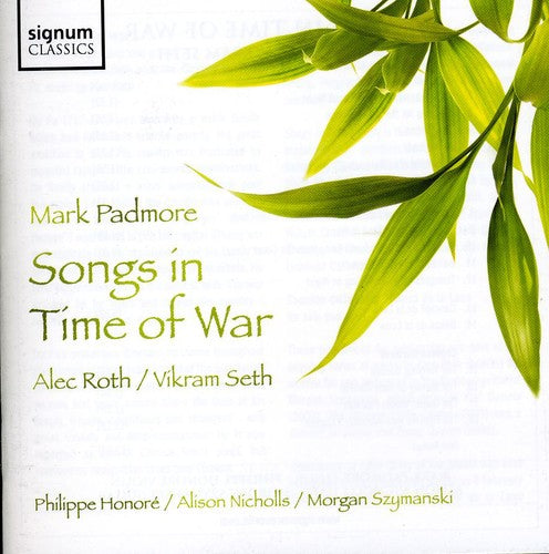 A. Roth - Songs in Time of War Music CD