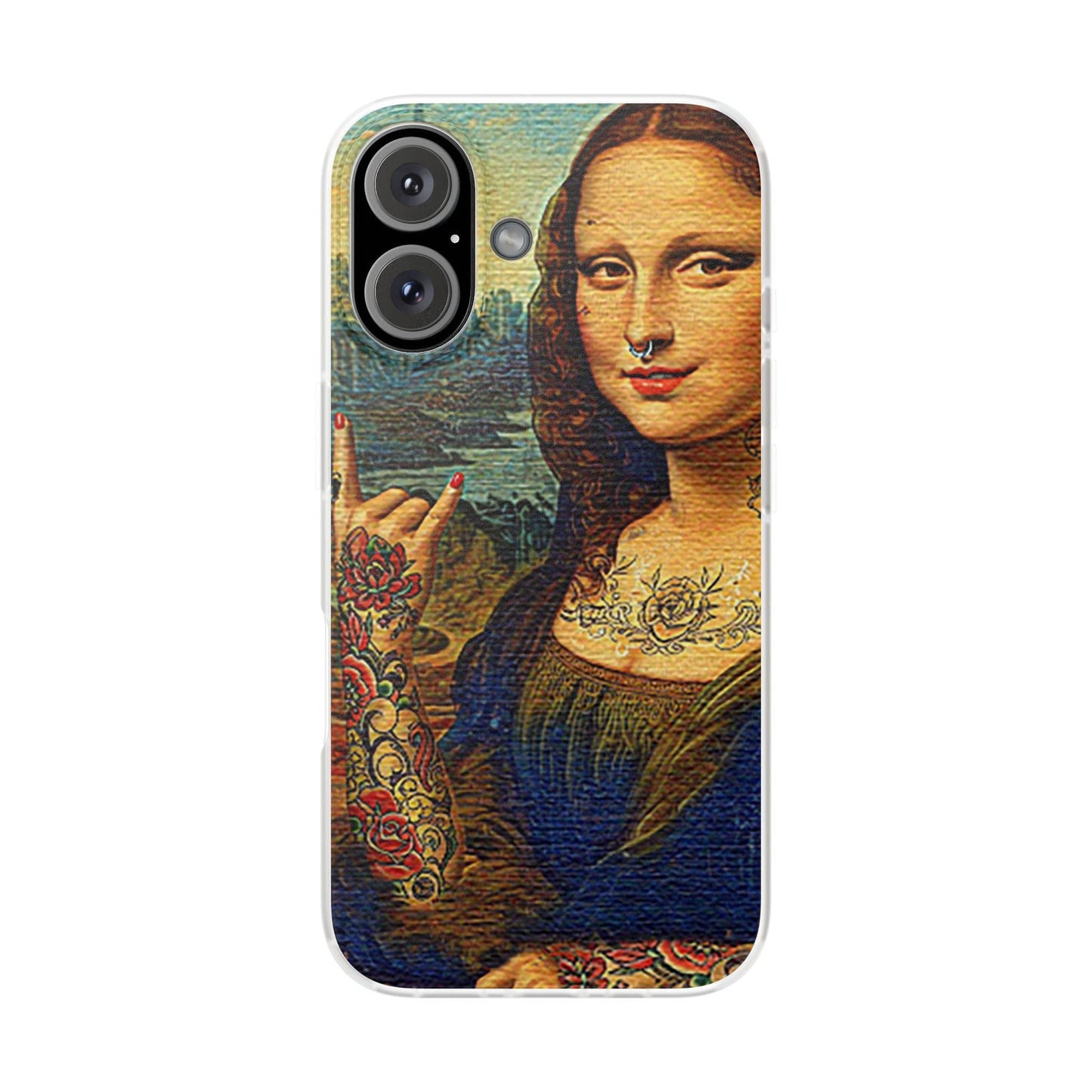 Rebel Mona Lisa Flexi Phone Case