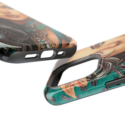 Vibrant Beauty Magnetic Tough Phone Case