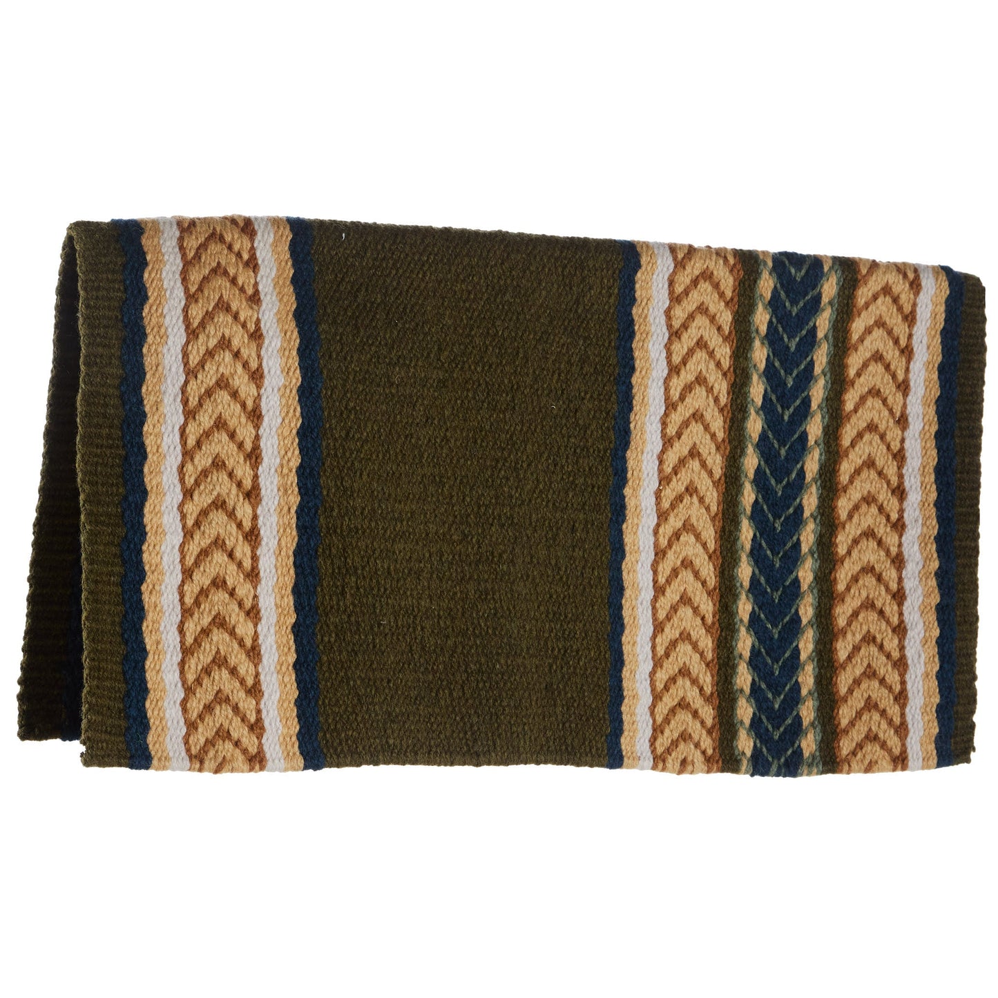 1425-9 Iron Horse 36x34 New Zealand Wool Saddle Blanket