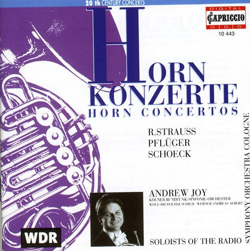 ANDREW JOY - Horn Concertos Music CD