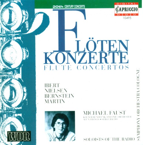 Michael Faust - Flute Concertos Music CD