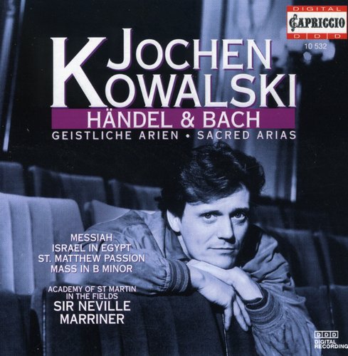 JOCHEN KOWALSKI - Sings Handel & Bach Sacred Arias [CD]
