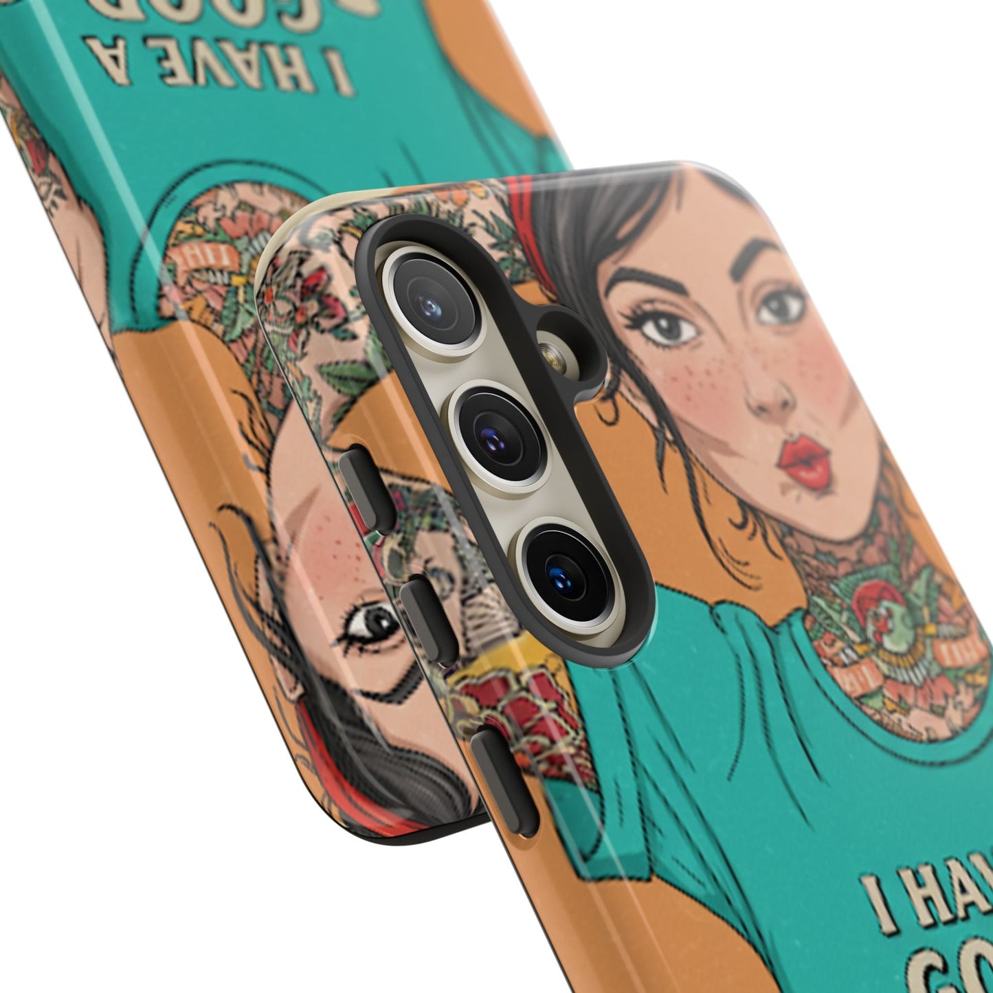 I Have A Good Heart Tough Phone Case