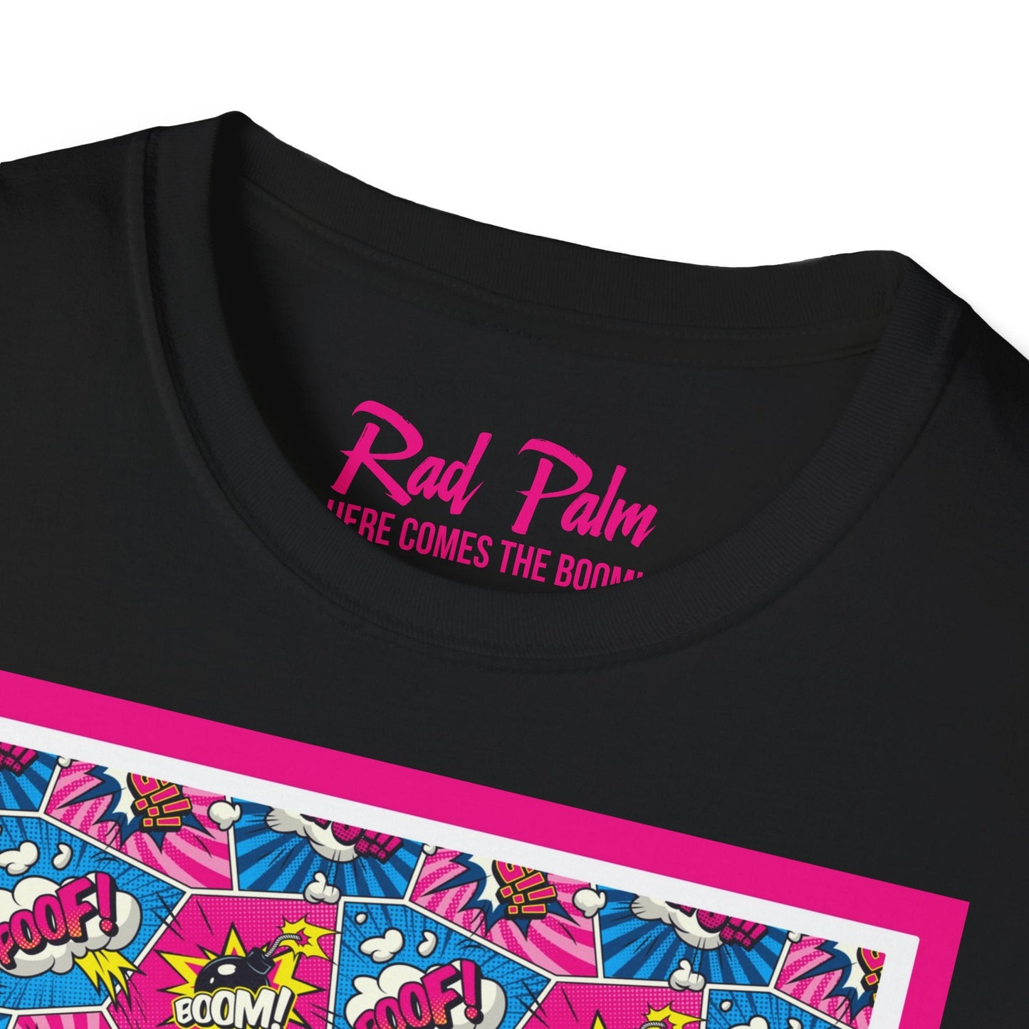 Here Comes The Boom Unisex Softstyle T-Shirt