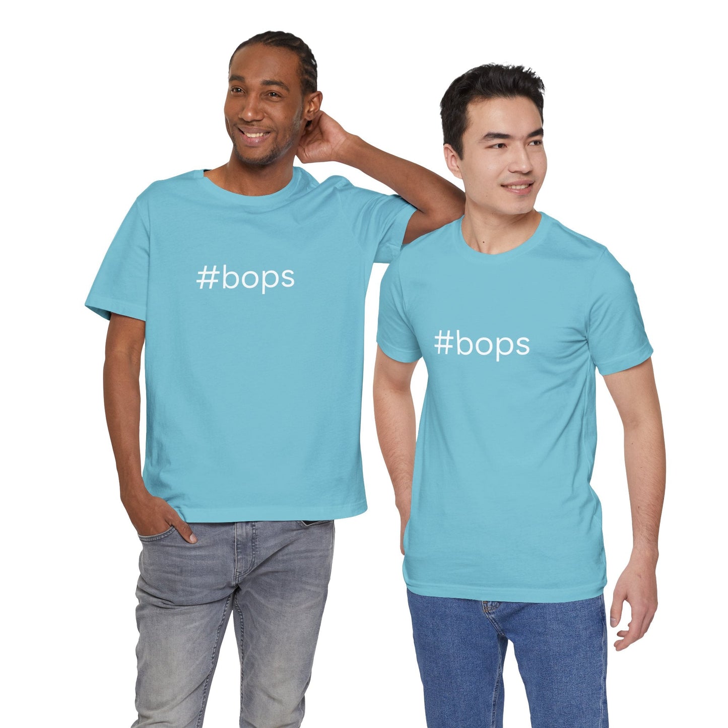 #bops Unisex High End Cotton Short Sleeve Tee