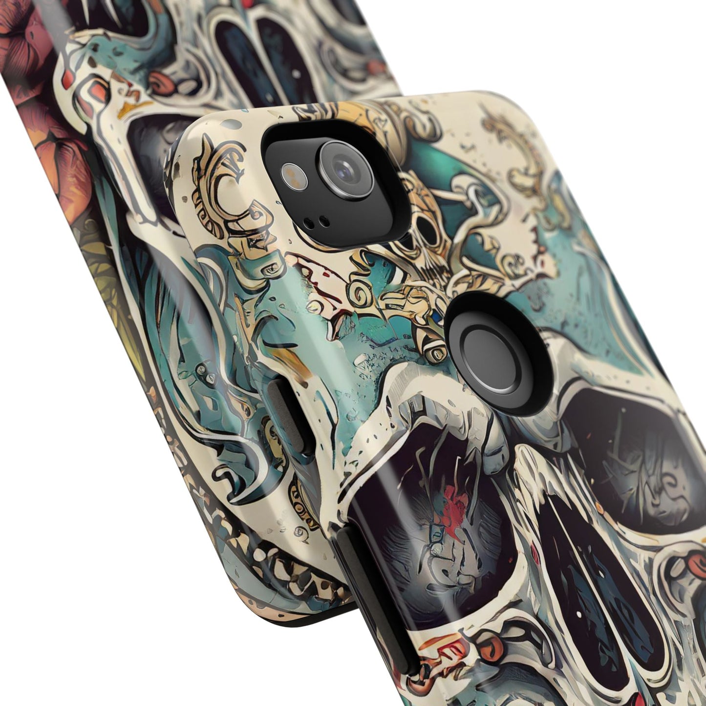 Abstract Skull Tough Phone Case