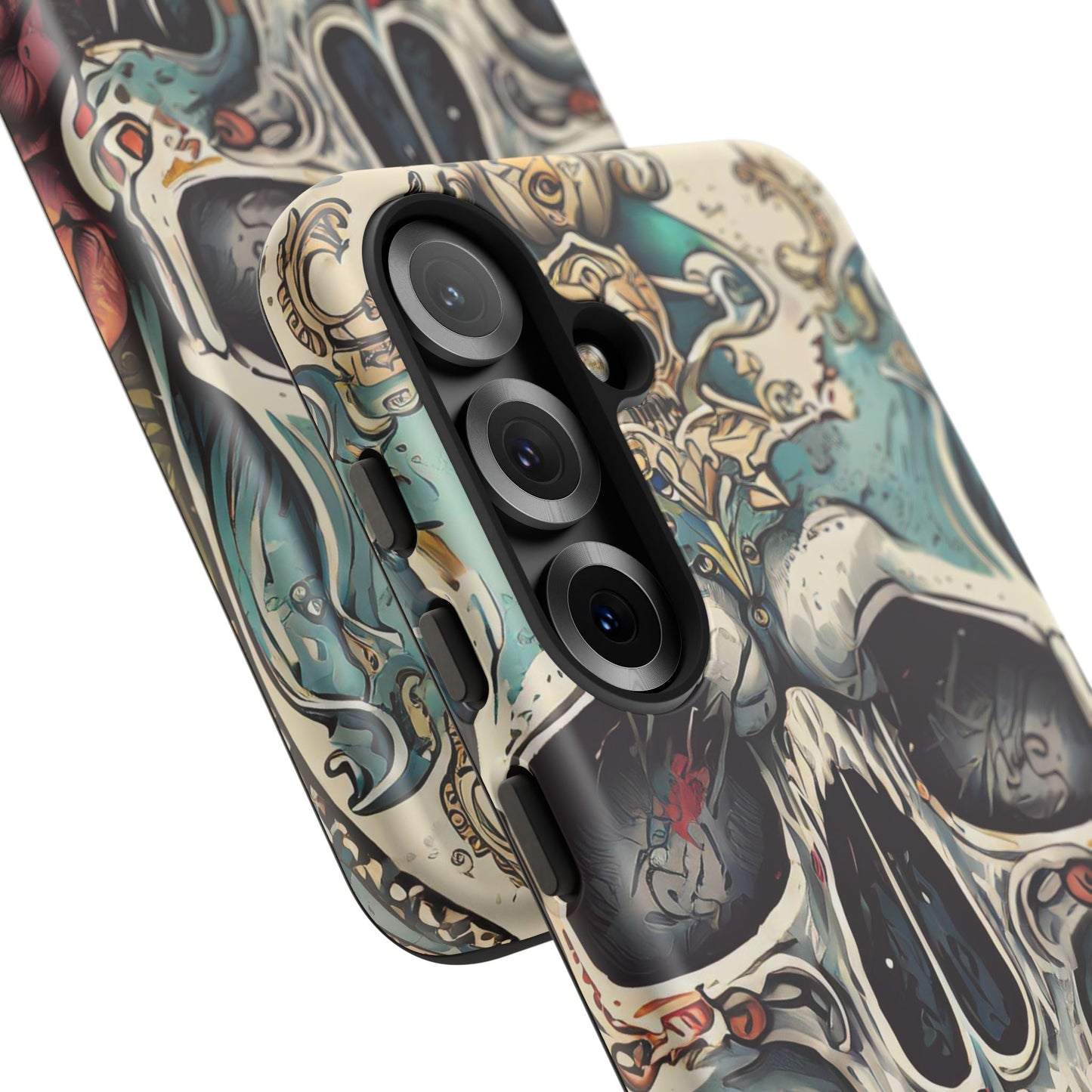 Abstract Skull Tough Phone Case