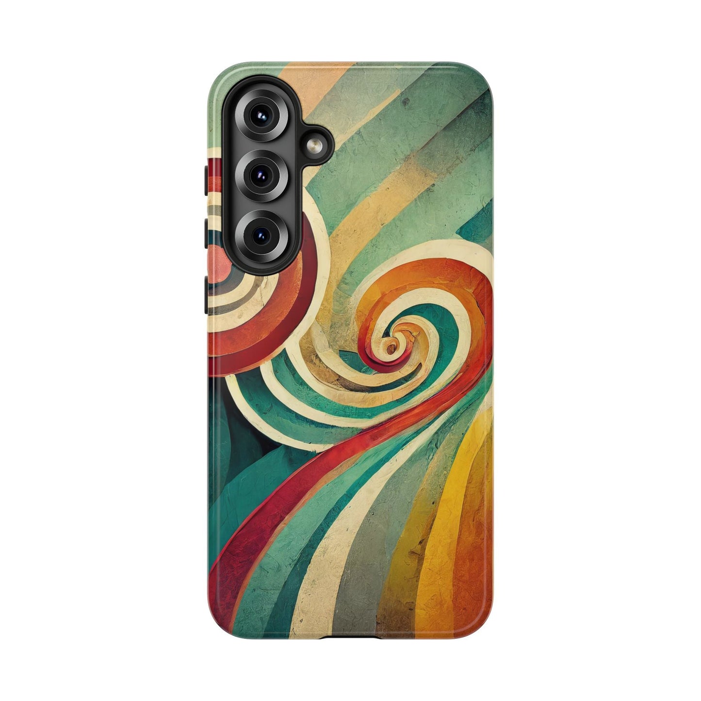 Colorful Swirl Tough Phone Case
