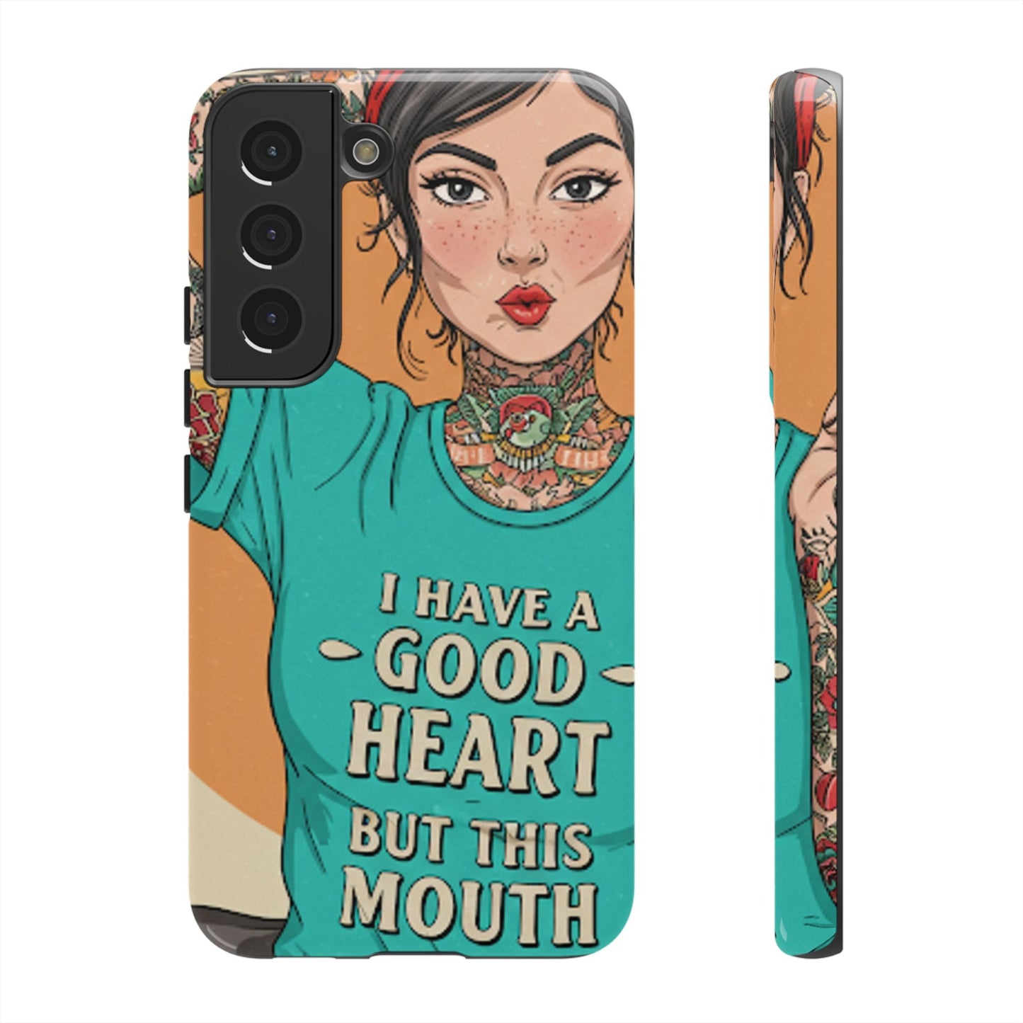 I Have A Good Heart Tough Phone Case