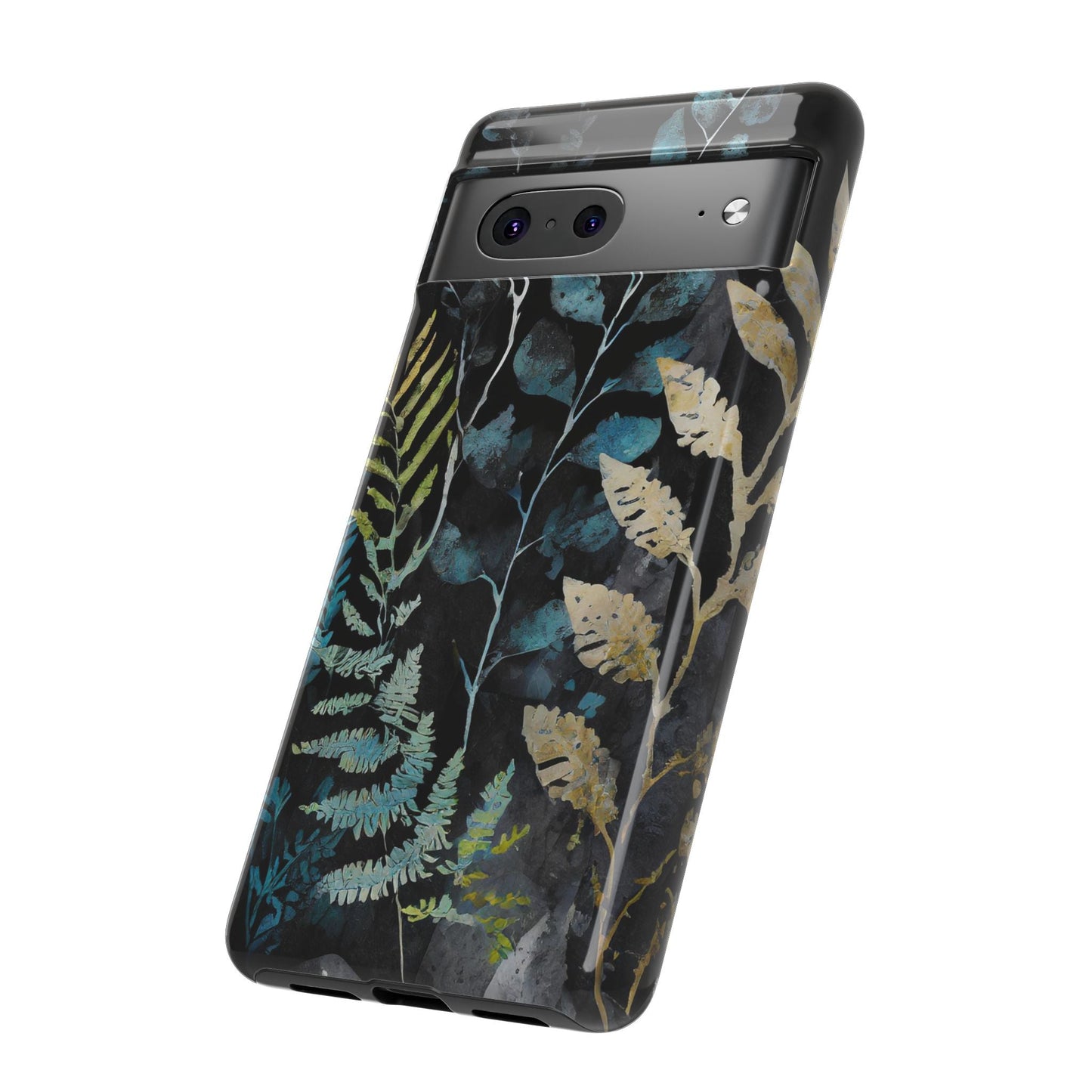 Dark Floral Tough Phone Case