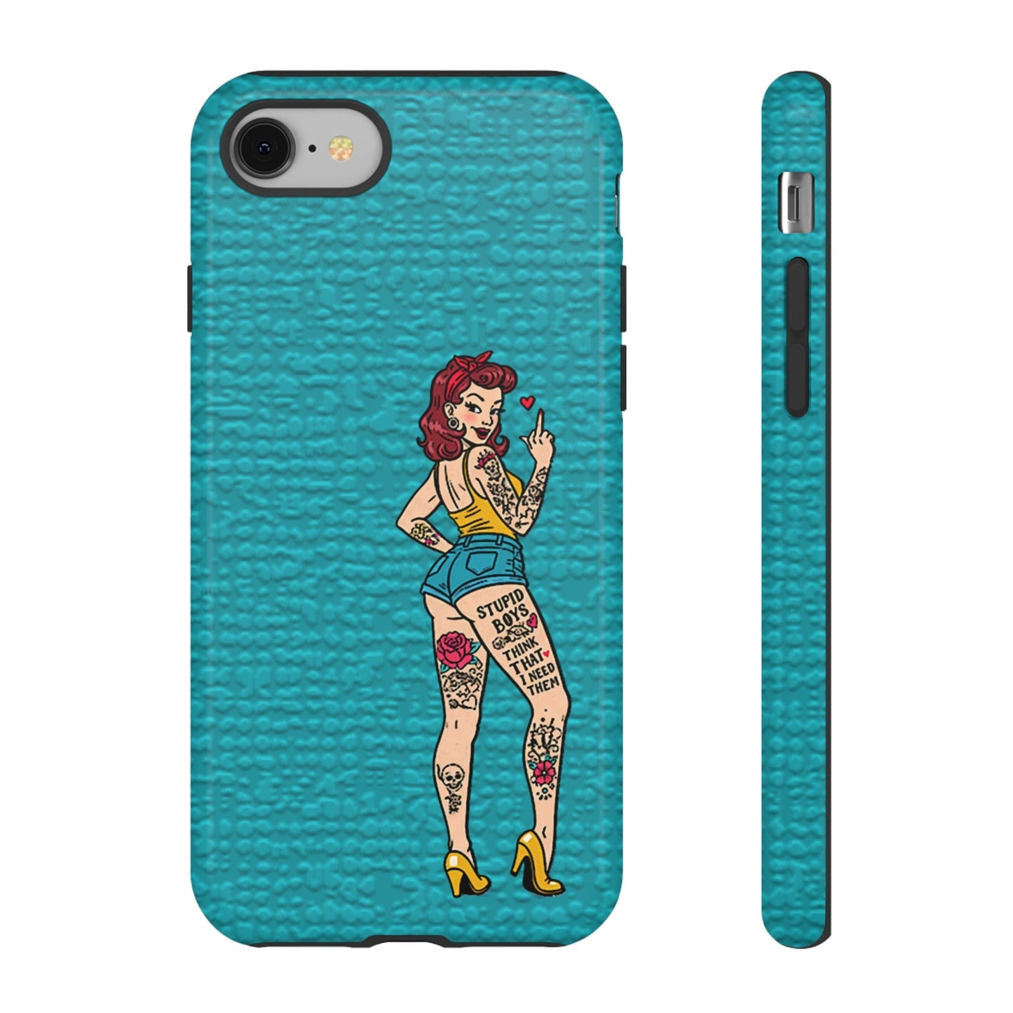 Stupid Boys Tough Phone Case